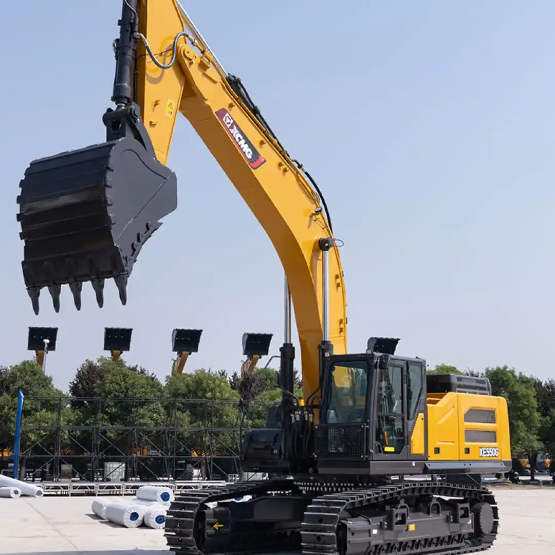Гусеничный экскаватор XCMG XE550G: 52,5 т, 343 кВт и ковш 3,2 м³