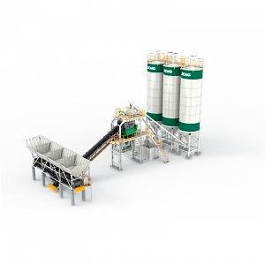 Бетоносмесительная установка с наклонной лентой XCMG XS2.0B