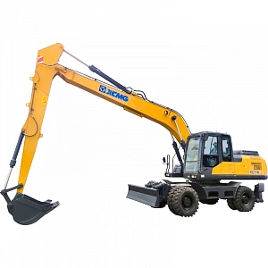 Колесный экскаватор с удлиненной стрелой XCMG XE210WLL